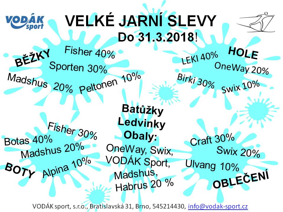 Velk jarn vprodej bek a vybaven na bky - VODK sport